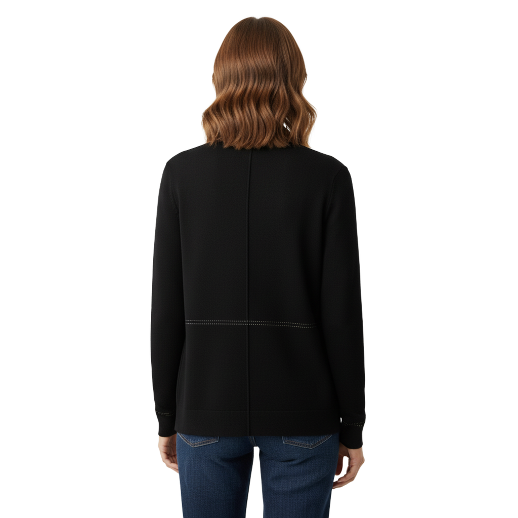 Wool Weaver Cardigan | Premium Knitted Wool with Plaid Pattern, Classic Autumn/Winter Layering Piece for Cozy Comfort and Style